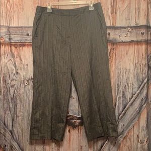 Larry Levine Stretch Capris Size 14